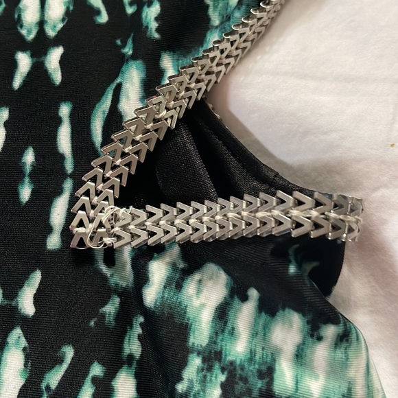 Bebe snake Python green cutout dress!! - Picture 3 of 8